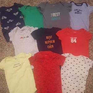 Carter's Baby Boy Short-sleeve Onesie Bundle